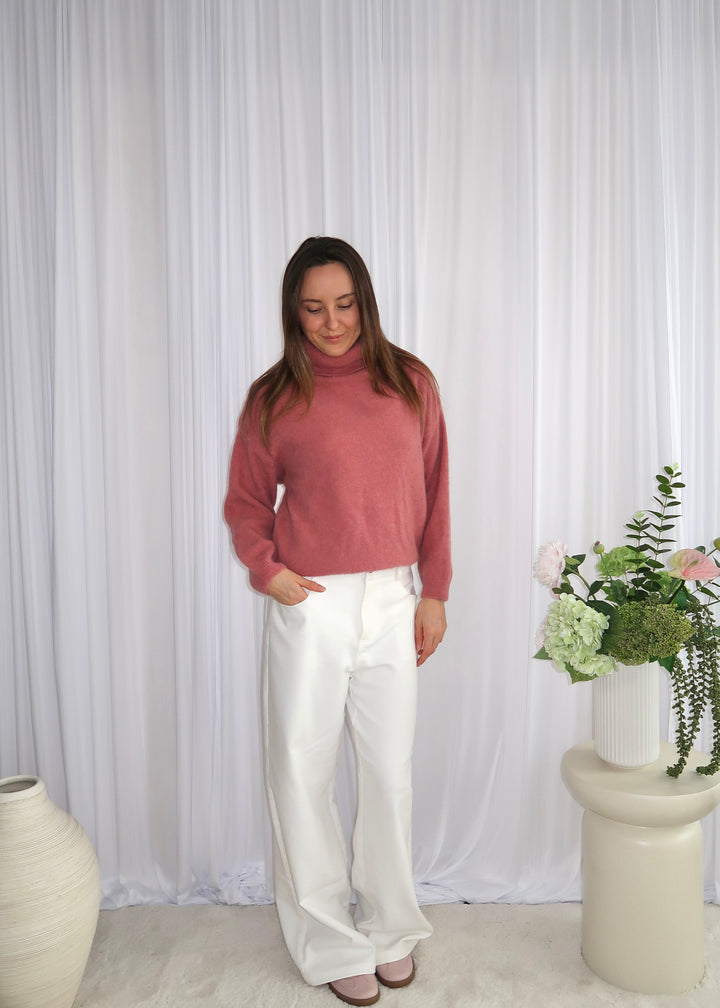 Alba Soft Knit - Gammel Rosa