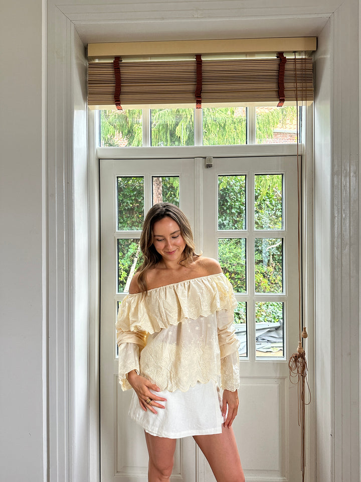 Dreamy Blouse - Cream White