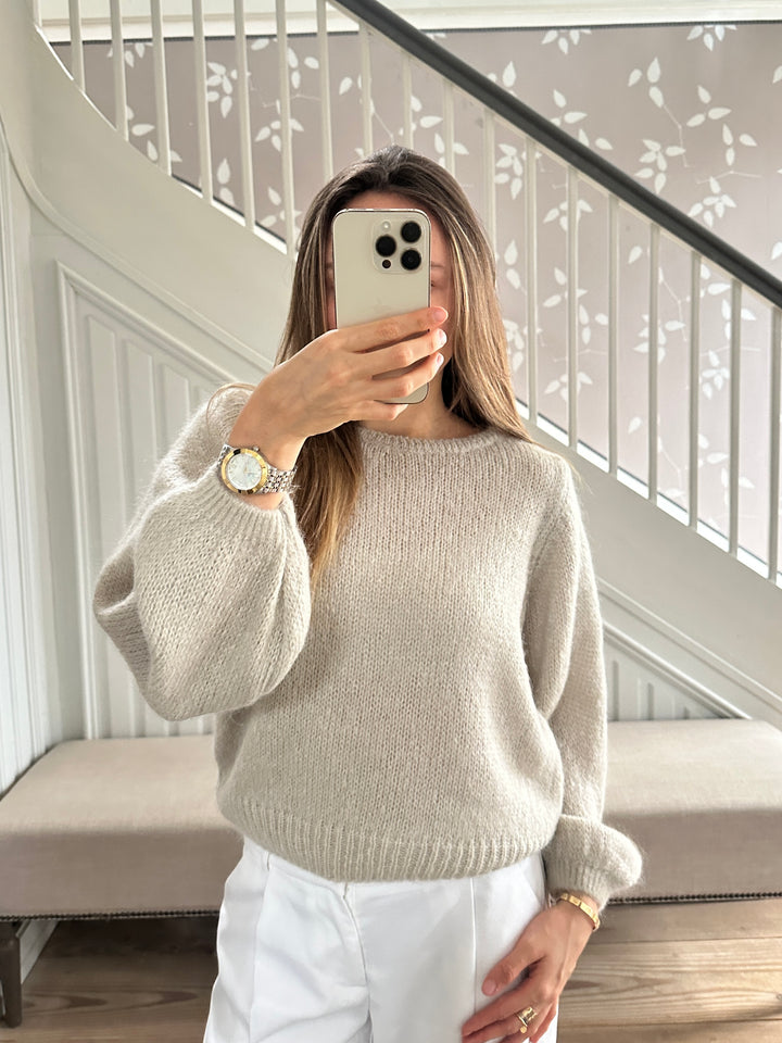 Mohair Knit - Beige