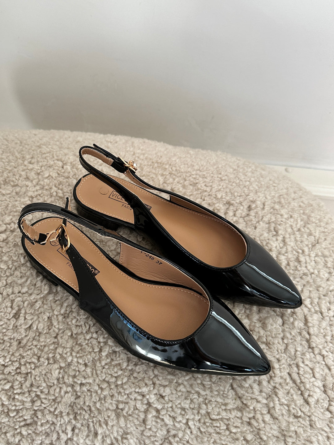 Soho Ballerina - Sort - Tilbage i str. 36