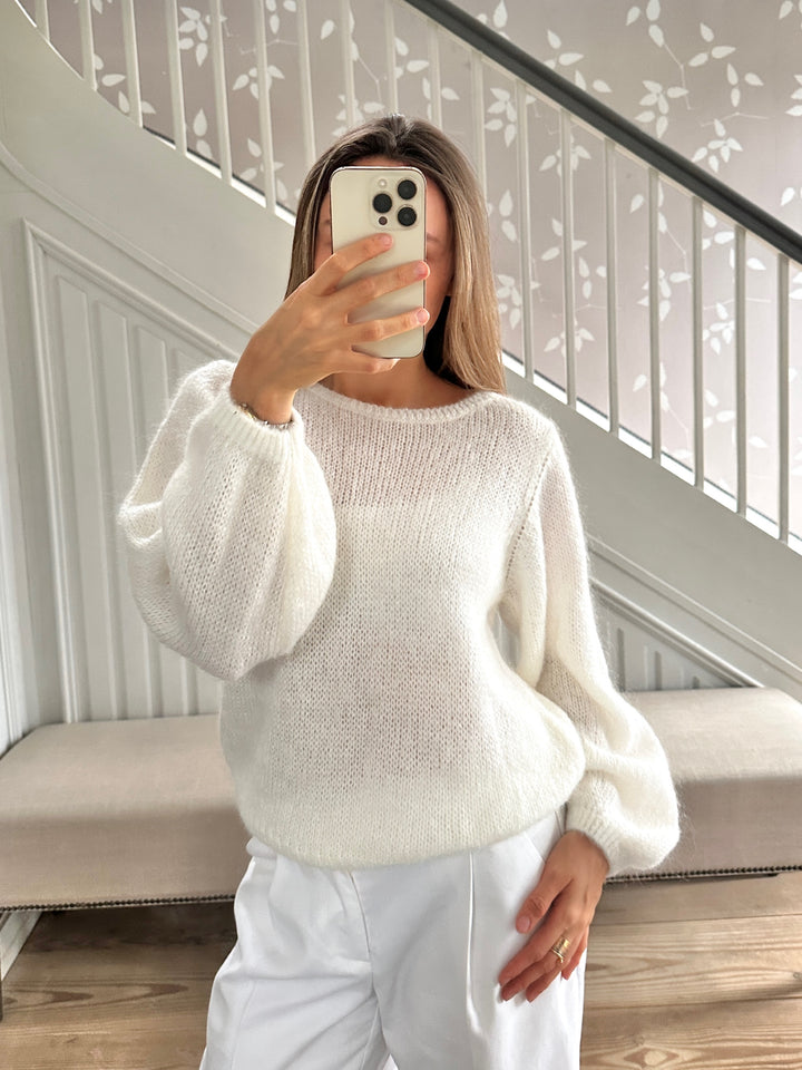 Mohair Knit - White